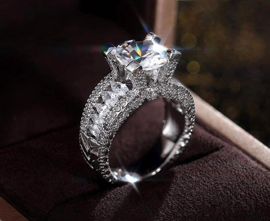 Diamond Double Ring