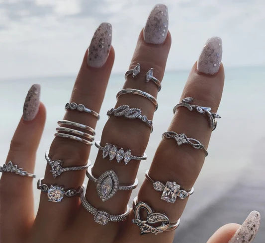 RINGS SET OF 15